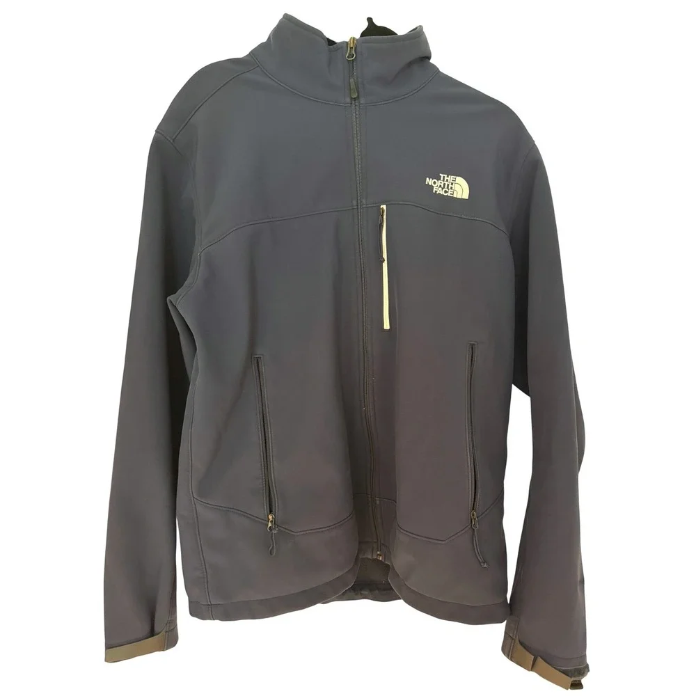 The North Face Mens Apex Bionic Softshell Jacket‎ Coat Blue Large L